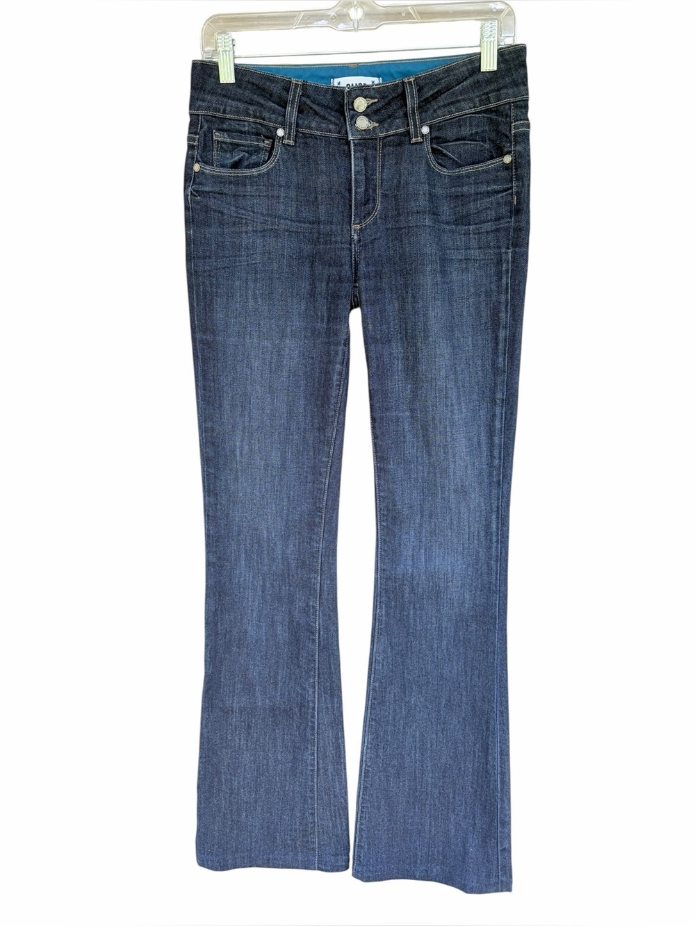 PAIGE Hidden Hills Mid-Rise Bootcut Jeans 27